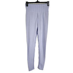 Forever 21 Women Legging Scrunch Butt Lift Training Yoga Purple Medium Honeycomb